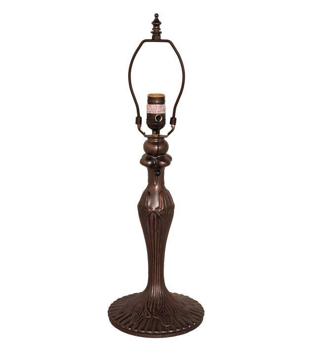 Meyda Tiffany 181599 One Light Table Lamp, Mahogany Bronze