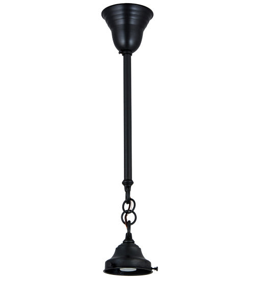 Meyda Tiffany 183316 One Light Pendant Hardware, Craftsman Brown