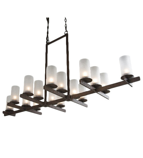 Meyda Tiffany 183452 16 Light Chandelier, Rusty Nail
