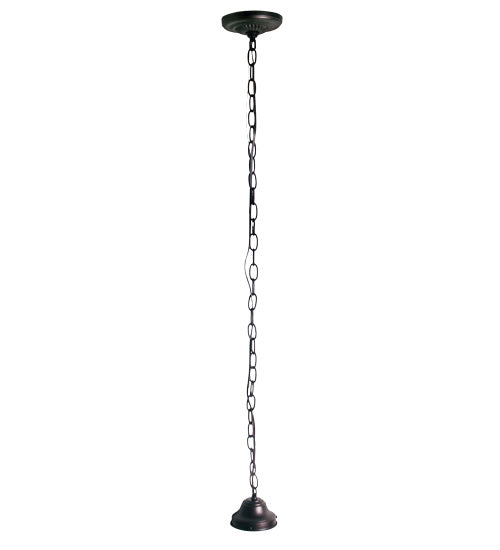 Meyda Tiffany 183626 One Light Pendant Hardware, Mahogany Bronze