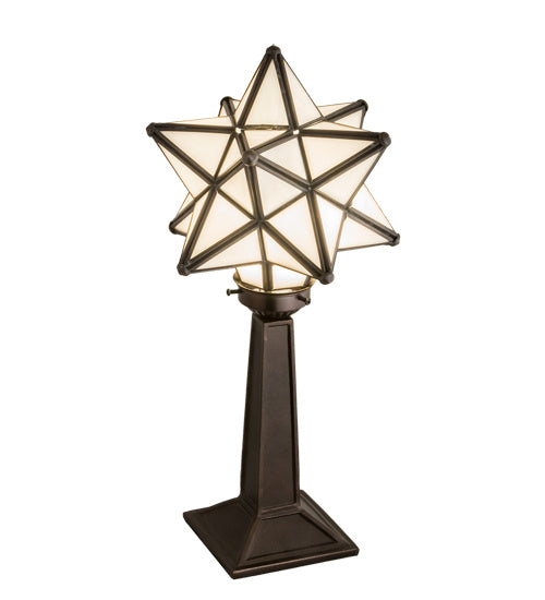 Meyda Tiffany 18473 One Light Accent Lamp, White
