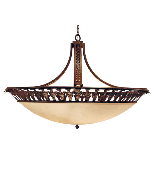 Meyda Tiffany 185299 Eight Light Pendant, Rustic Iron