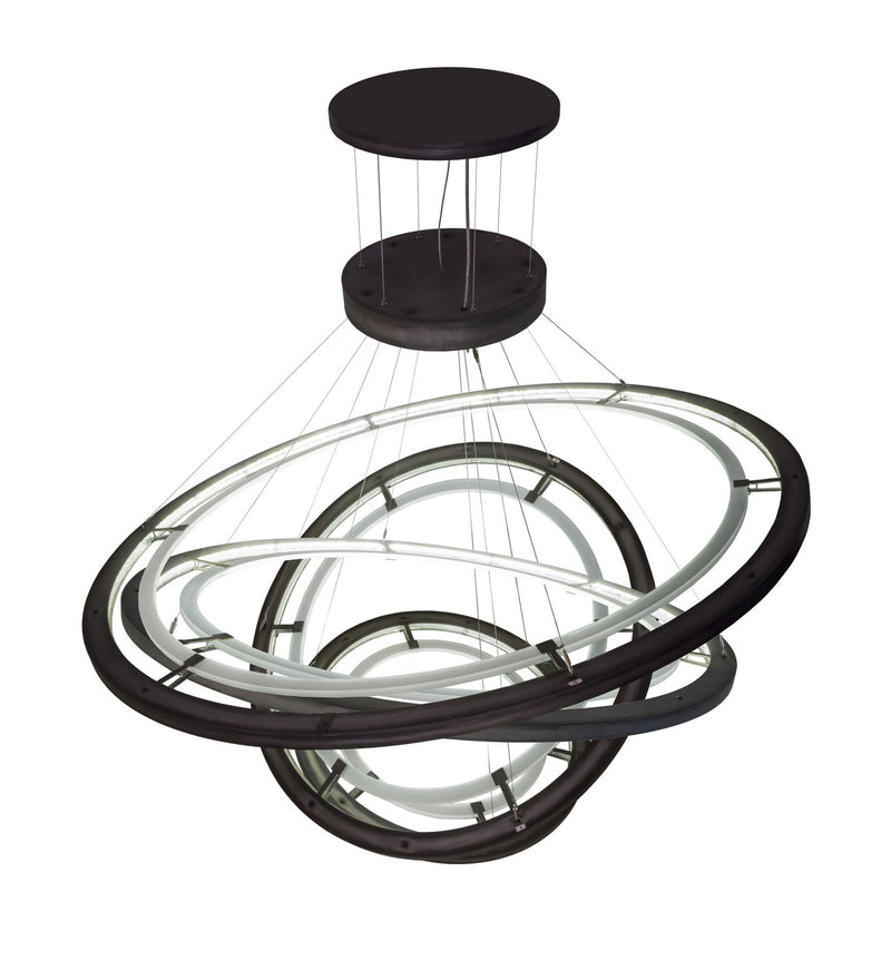 Meyda Tiffany 187057 LED Pendant, Industrial Steel