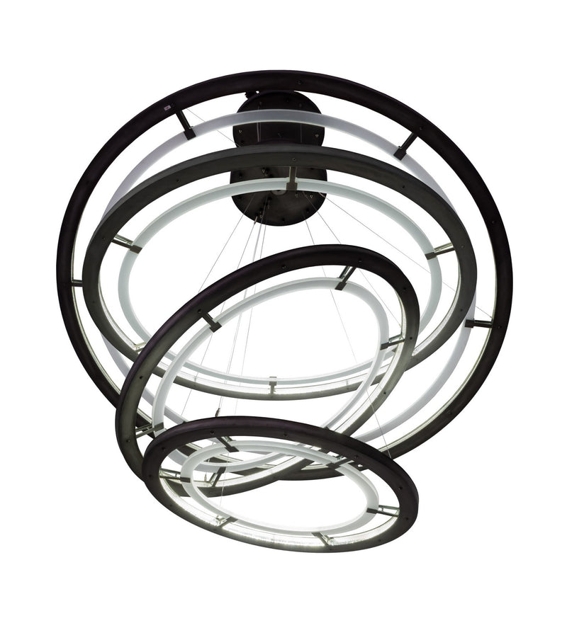 Meyda Tiffany 187057 LED Pendant, Industrial Steel