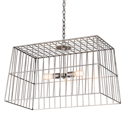 Meyda Tiffany 189145 Two Light Pendant, Matte Clear