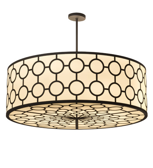 Meyda Tiffany 189150 Eight Light Pendant, Wrought Iron