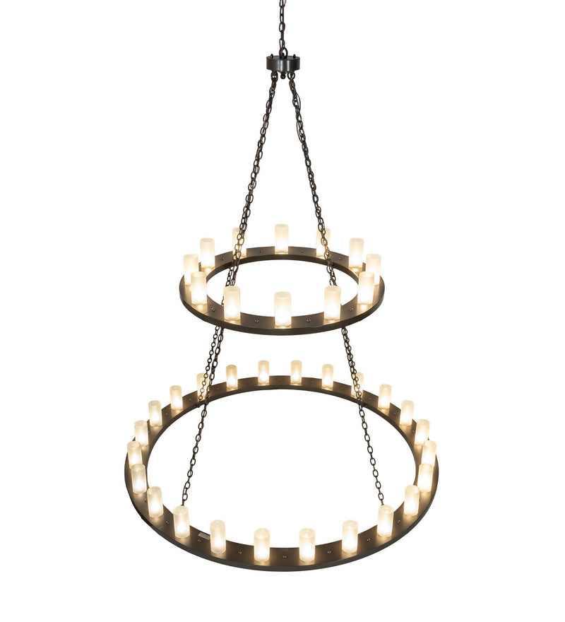 Meyda Tiffany 190595 LED Chandelier, Timeless Bronze