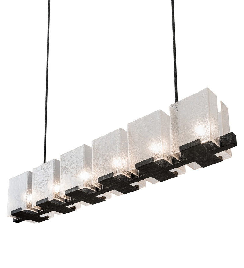 Meyda Tiffany 190616 Six Light Chandelier, Smoke