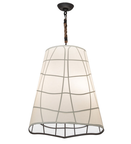 Meyda Tiffany 191373 Three Light Pendant, Oil Rubbed Bronze