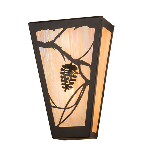 Meyda Tiffany 192001 Two Light Wall Sconce, Timeless Bronze
