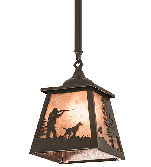 Meyda Tiffany 192004 One Light Pendant, Timeless Bronze