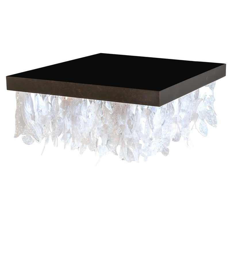 Meyda Tiffany 192025 LED Flushmount, Gilded Tobacco