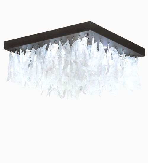 Meyda Tiffany 192025 LED Flushmount, Gilded Tobacco