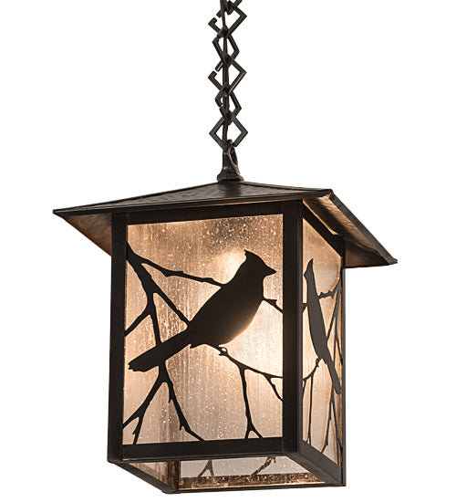 Meyda Tiffany 193400 One Light Pendant, Craftsman Brown