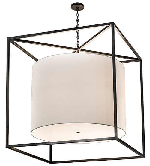 Meyda Tiffany 193416 Six Light Pendant, Timeless Bronze
