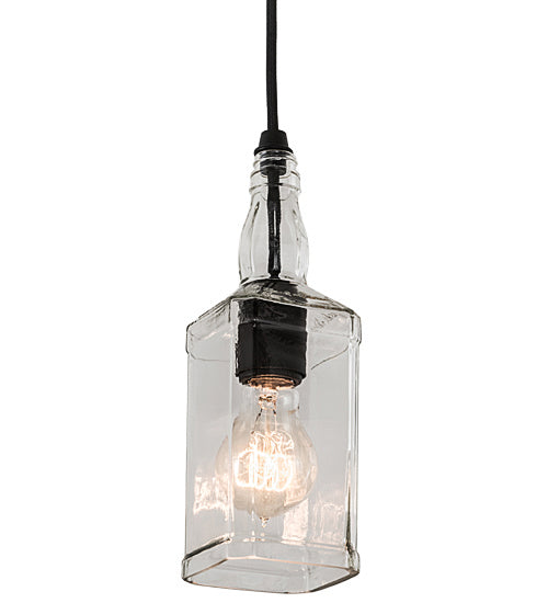 Meyda Tiffany 193436 One Light Mini Pendant, Textured Black