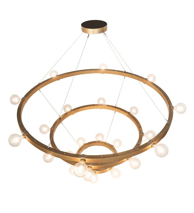 Meyda Tiffany 194031 24 Light Chandelier, Gold Metallic