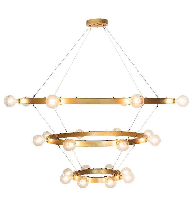 Meyda Tiffany 194031 24 Light Chandelier, Gold Metallic