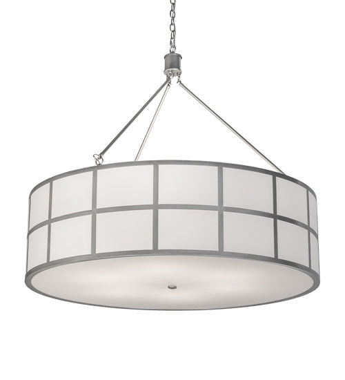 Meyda Tiffany 198495 Six Light Pendant, Nickel