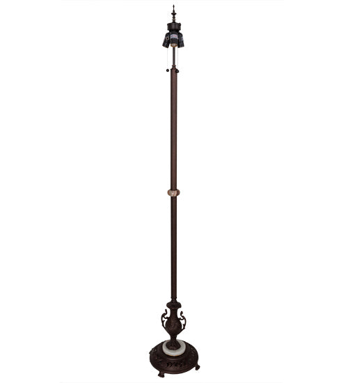 Meyda Tiffany 19926 Three Light Floor Base, Mahogany Bronze