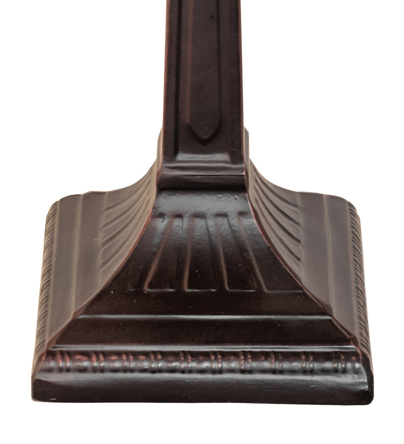 Meyda Tiffany 20020 One Light Table Base, Mahogany Bronze