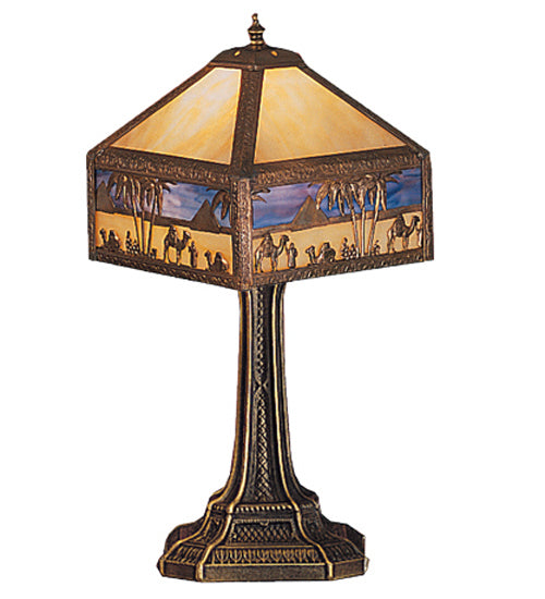 Meyda Tiffany 200205 One Light Accent Lamp, Brushed Nickel