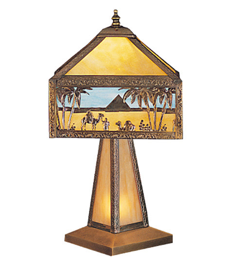 Meyda Tiffany 200206 One Light Accent Lamp, Mahogany Bronze