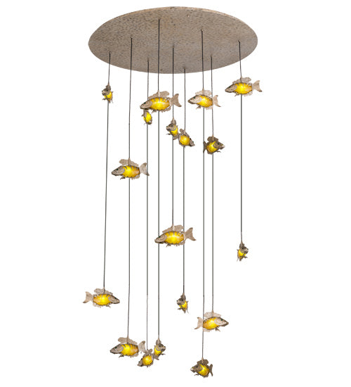 Meyda Tiffany 201653 LED Pendant, Corinth