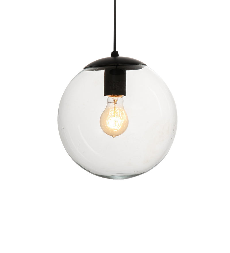 Meyda Tiffany 202141 One Light Pendant, Flat Black