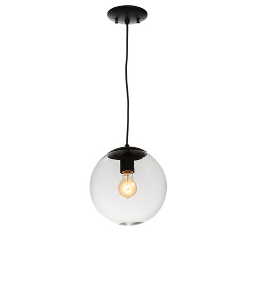 Meyda Tiffany 202141 One Light Pendant, Flat Black