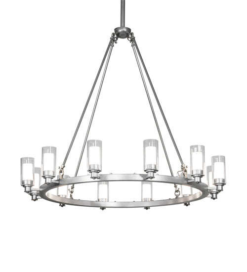 Meyda Tiffany 203297 LED Chandelier, Sparkle Silver
