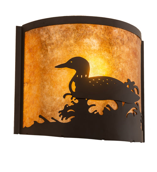 Meyda Tiffany 210343 One Light Wall Sconce, Oil Rubbed Bronze