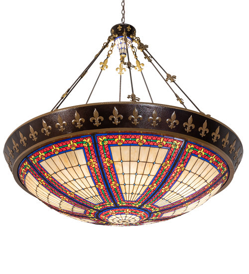 Meyda Tiffany 211545 18 Light Pendant, Copper Vein And Nu Gold
