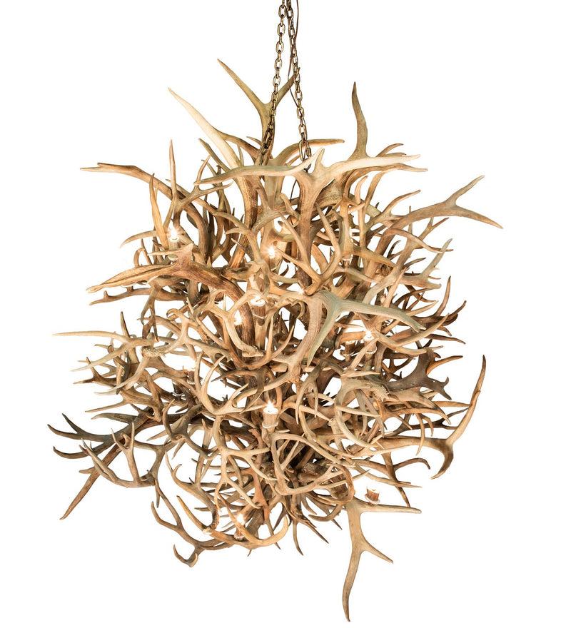 Meyda Tiffany 212261 16 Light Chandelier, Mahogany Bronze