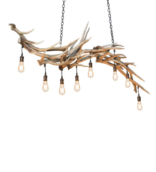 Meyda Tiffany 212262 Eight Light Chandelier, Mahogany Bronze