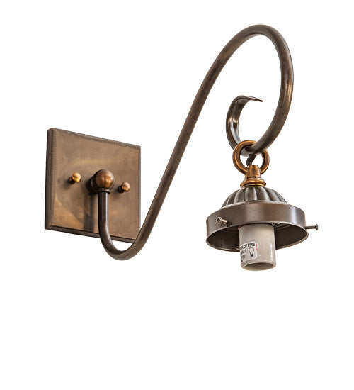 Meyda Tiffany 212645 One Light Wall Sconce, Antique Copper