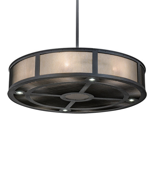 Meyda Tiffany 212798 LED Pendant, Natural Iron