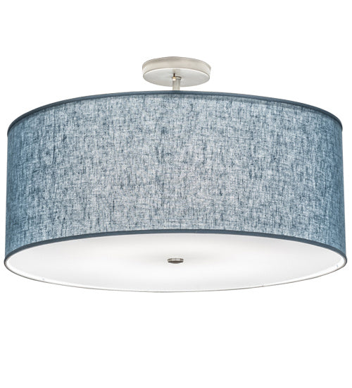 Meyda Tiffany 213856 LED Semi-Flushmount, Nickel