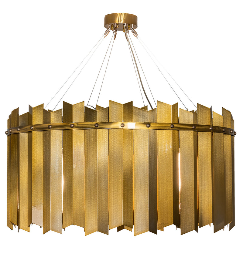 Meyda Tiffany 213981 16 Light Pendant, Transparent Gold