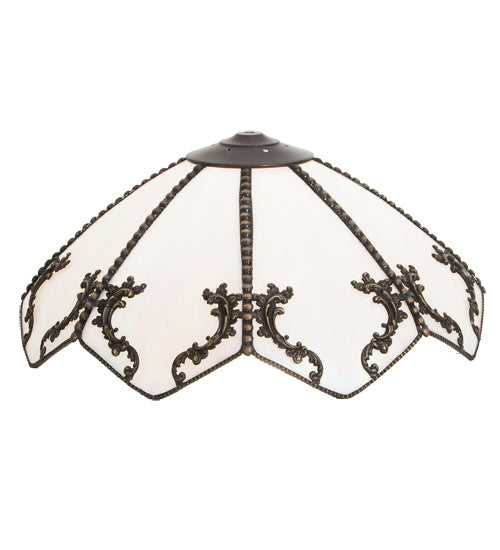 Meyda Tiffany 214662 Shade, Craftsman Brown, Highlighted