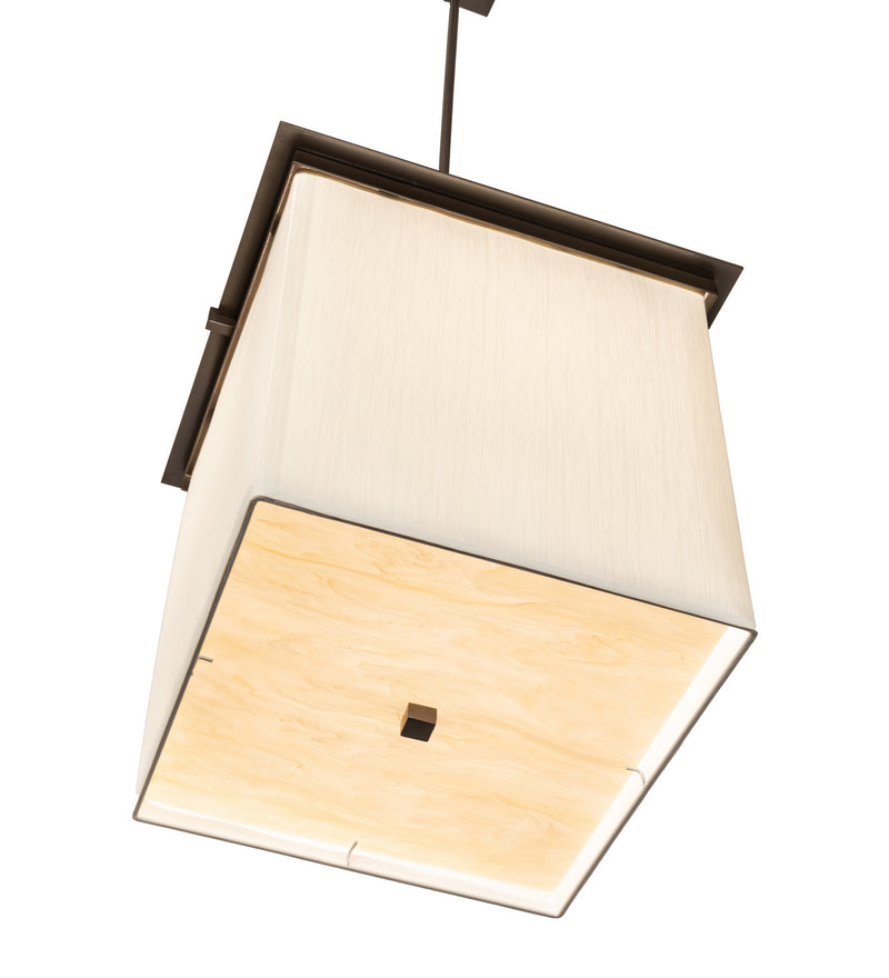 Meyda Tiffany 216002 Two Light Pendant, Bronze Metallic