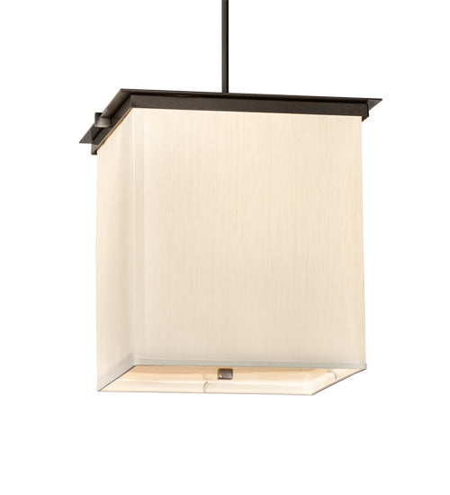 Meyda Tiffany 216002 Two Light Pendant, Bronze Metallic