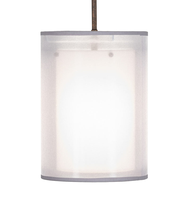 Meyda Tiffany 216019 One Light Pendant, Gilded Tobacco