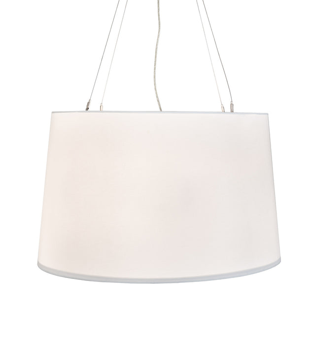Meyda Tiffany 216051 Six Light Pendant, Nickel