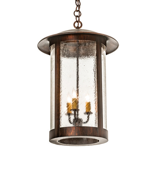 Meyda Tiffany 216089 Three Light Pendant, Rokusho