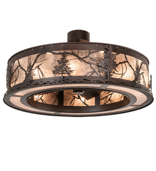 Meyda Tiffany 216207 16 Light Chandel-Air, Mahogany Bronze