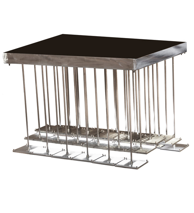 Meyda Tiffany 216326 LED Ceiling Fixture, Alloy Wheel Clear Coat