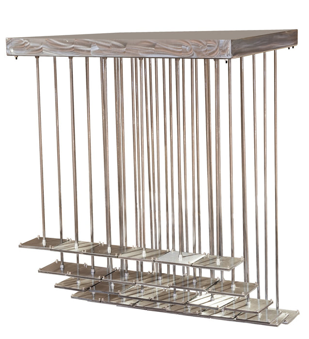 Meyda Tiffany 216328 LED Ceiling Fixture, Alloy Wheel Clear Coat