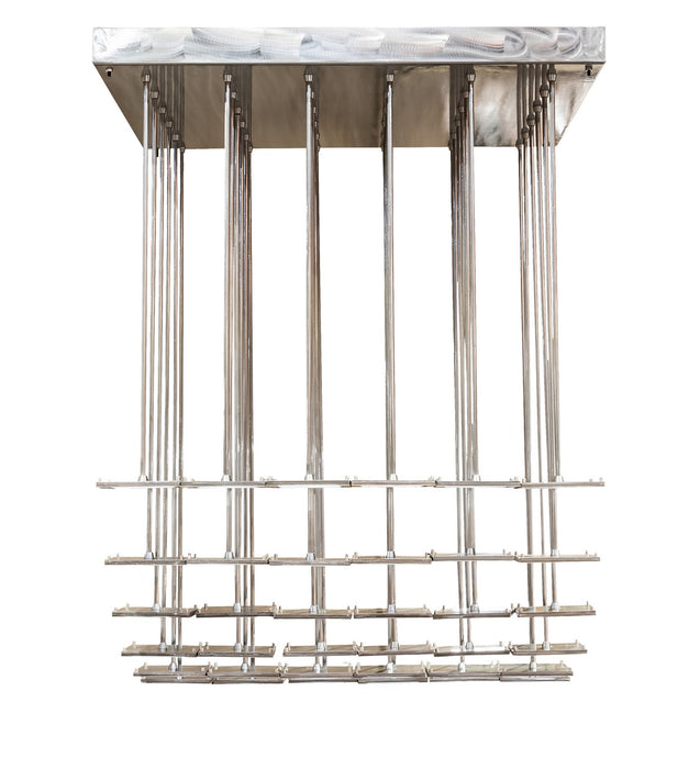 Meyda Tiffany 216328 LED Ceiling Fixture, Alloy Wheel Clear Coat