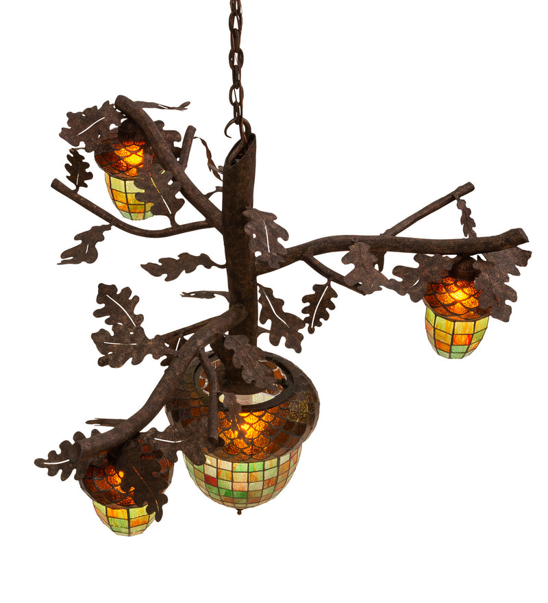 Meyda Tiffany 216420 Four Light Chandelier